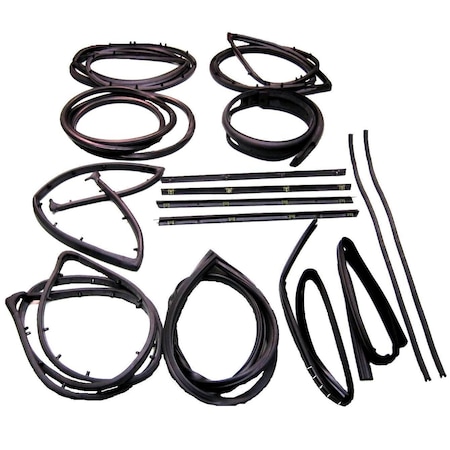 Fairchild Industries Kd4006 - 1968-1983 Jeep Cj5 Weatherstrip Kit KD4006